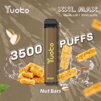 3500 পাফস ডিসপোজেবল ইলেকট্রনিক সিগারেট, XXL Max Yuoto Vaporizer