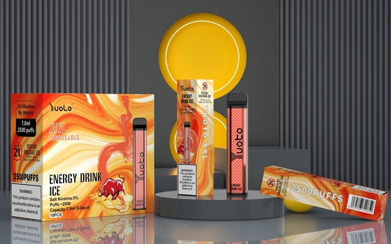 Yuoto ডিসপোজেবল Vape XXL 2500 Puffs ডিভাইস বিভিন্ন স্বাদের