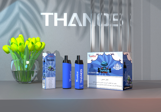 5000 পাফ 14ml Yuoto Thanos E Cig, মেশ কয়েল 5% নিকোটিন ডিসপোজেবল ভ্যাপ পেন