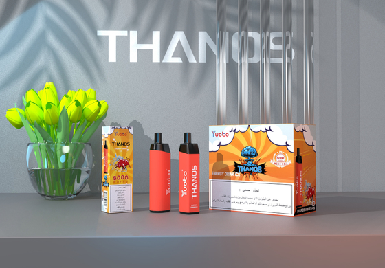 5000 পাফ 14ml Yuoto Thanos E Cig, মেশ কয়েল 5% নিকোটিন ডিসপোজেবল ভ্যাপ পেন