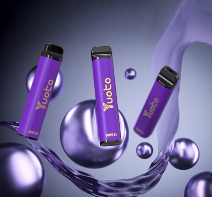 9 Ml Yuoto ডিসপোজেবল ভ্যাপ XXL MAX 3500 Puffs ডিভাইস ফ্লেভার 1200 Mah