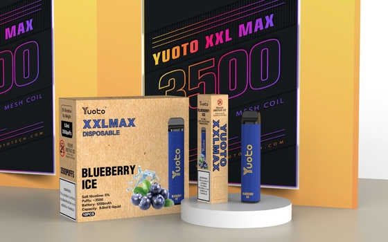 Yuoto XXL Max 0% 2% 5% Nic ডিসপোজেবল ই সিগারেট প্রিফিলড কার্টিজ মেশ কয়েল