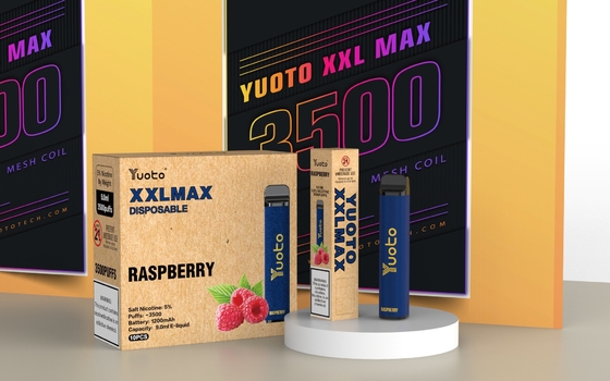 Yuoto XXL Max 0% 2% 5% Nic ডিসপোজেবল ই সিগারেট প্রিফিলড কার্টিজ মেশ কয়েল