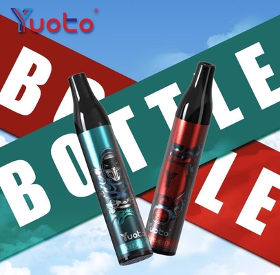 2ml প্রিফিল্ড ই লিকুইড ইউওটো বোতল 600 পাফস 400mAh মেশ কয়েল RoHS FCC ডিসপোজেবল