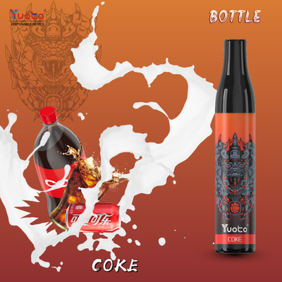 2ml প্রিফিল্ড ই লিকুইড ইউওটো বোতল 600 পাফস 400mAh মেশ কয়েল RoHS FCC ডিসপোজেবল