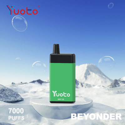7000 Puffs Yuoto Beyonder ডিসপোজেবল ভ্যাপ রিচার্জেবল 650 MAH