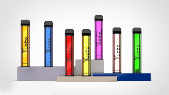 1200mAh ব্যাটারি ক্ষমতা 2500 Puffs Vaping ডিভাইস জন্য OEM / ODM বাজার