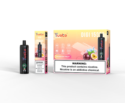 Yuoto DIGI 15000 Puffs Daul Mesh Coil Vape Disposbale Vape with display screen (ডিসপোজাবল স্ক্রিন সহ ইউটো ডিআইজিআই ১৫০০০ পফস)