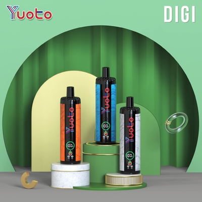 নিয়মিত বায়ু প্রবাহ YUOTO 15000 Puffs ডুয়ালমেশ কয়েল সহ একক ব্যবহারযোগ্য Vape 850mAh ব্যাটারি 23 স্বাদ