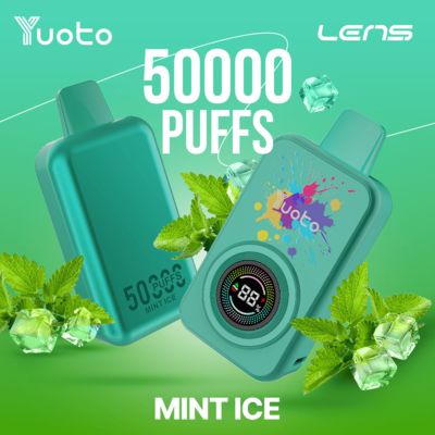Yuoto লেন্স 50000puffs চীন প্রস্তুতকারকের সেরা মূল্য সঙ্গে