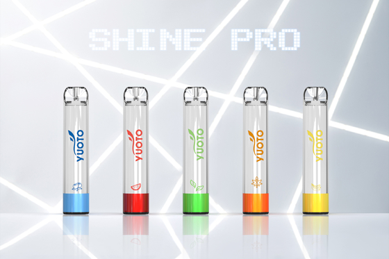 Yuoto Shine pro 2000 Puffs Vape 15 Flavors with 5ML E জুস ক্যাপাসিটি