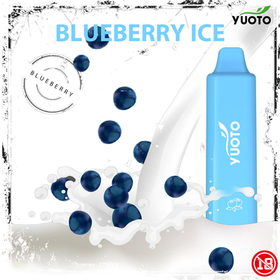 800mAh ব্যাটারি সহ YUOTO SMART PRO 1500puff 2-5%Mg ডিসপোজেবল ই সিগ স্কয়ার লাইন