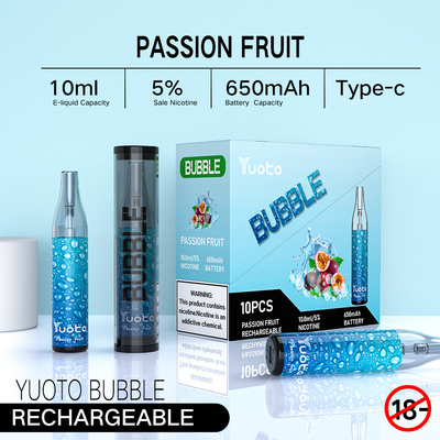 yuoto বুদবুদ 4500puff dispossble ecigratetes vape