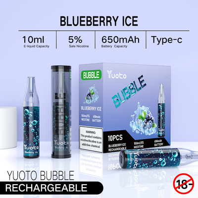 yuoto বুদবুদ 4500puff dispossble ecigratetes vape