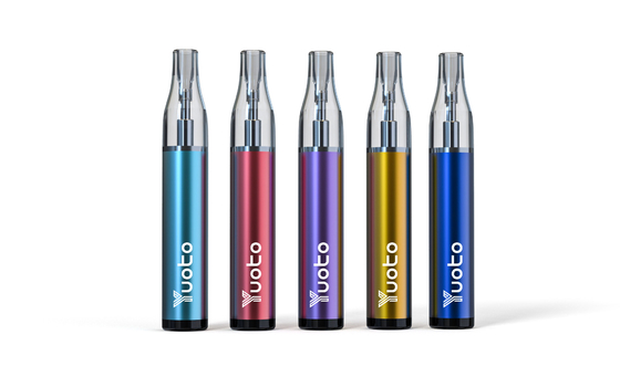 Yuoto ব্র্যান্ড মিনি বার Vape দীর্ঘস্থায়ী 5 রঙের স্বচ্ছ তেল ট্যাঙ্ক