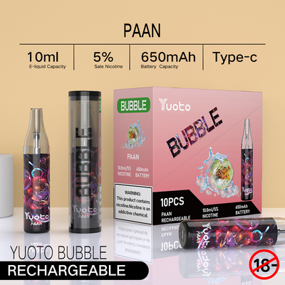 পাইকারি মূল্য Yuoto Bubble 4500 Puffs চকচকে LED হালকা তরমুজ বরফ FOB-এর জন্য একটি ভালো মানের