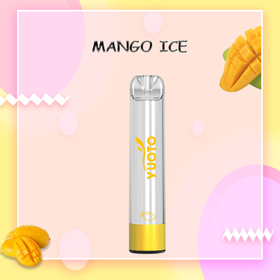 YUOTO SHINE PRO Vapes 2000 Puffs 15 Flavors LED চকচকে ডিজাইন
