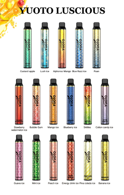 18 মিক্সড ফ্রুটস ফ্লেভার সহ Yuoto Luscious No Maintenance Vape