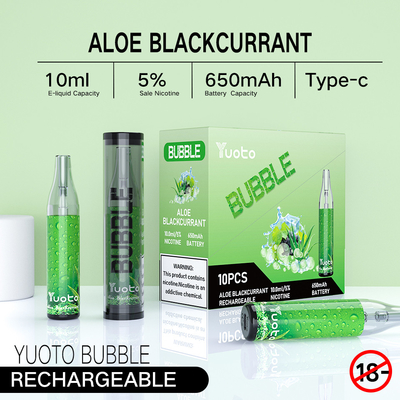 650 mah Yuoto ডিসপোজেবল ভ্যাপ রিফিল 4000 পাফস কোক আইস ফ্লেভার