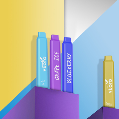 YUOTO Smart 600 Puffs Vape 2ML E জুস ক্যাপাসিটি 12 ফ্লেভার সহ