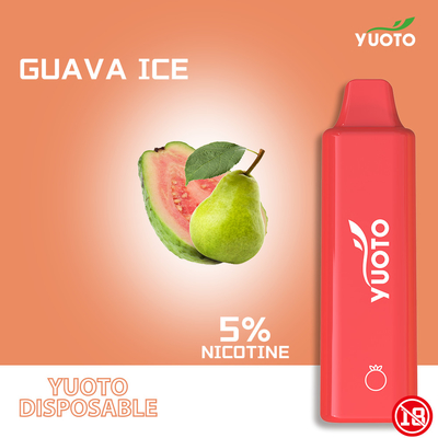 5ml 1500 Puffs ডিসপোজেবল ভ্যাপ, Yuoto স্মার্ট ডিসপোজেবল পড ডিভাইস