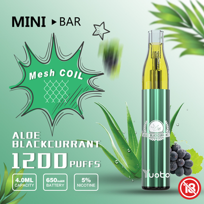 Yuoto Energy Drink Vape 650mAh ব্যাটারির সাথে ডিসপোজেবল