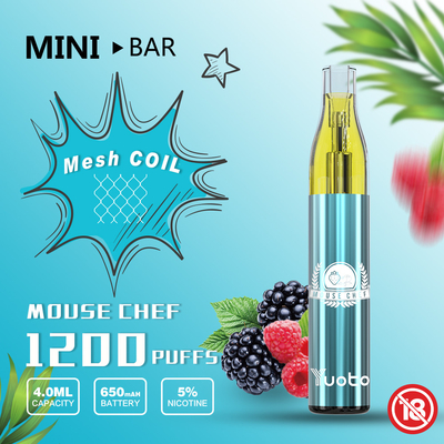 Yuoto Energy Drink Vape 650mAh ব্যাটারির সাথে ডিসপোজেবল
