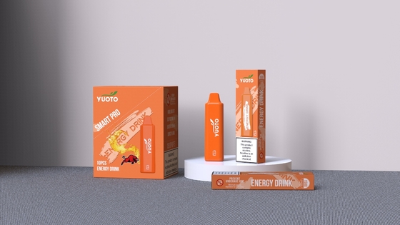 EMC ROHS MSDS Yuoto 1500 Puffs ডিসপোজেবল ভ্যাপ 2-5% Mg 800mAh ব্যাটারি 48g
