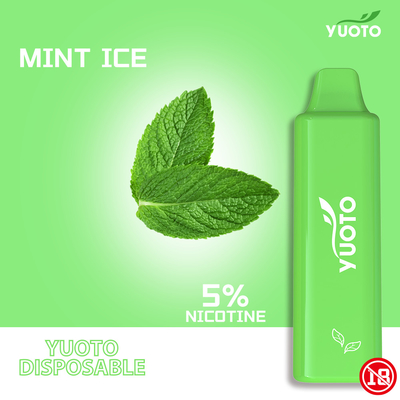 Yuoto স্মার্ট প্রো 1500 পাফ ডিসপোজেবল Ecig 3.7V 5.0ml ই-জুস ক্যাপাসিটি