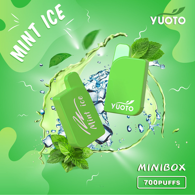 স্টেইনলেস স্টিল Yuoto 700 Puffs Vape 15 ফ্লেভার 2.3 ML জুস ক্যাপাসিটি