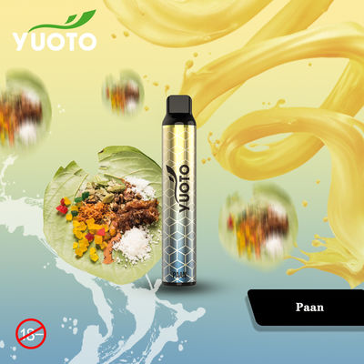 Yuoto Luscious 3000 Puffs Disposable Vape 1350 mAh ব্যাটারি 8.0 ML ই-জুস