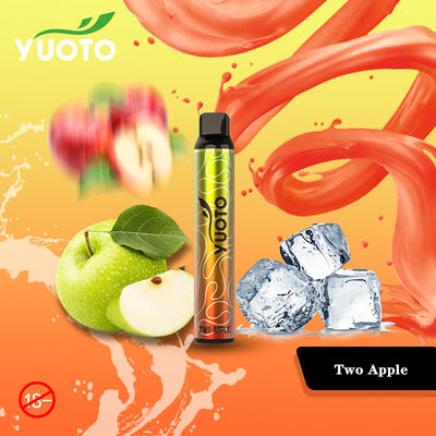Yuoto Luscious 3000 Puffs Disposable Vape 1350 mAh ব্যাটারি 8.0 ML ই-জুস