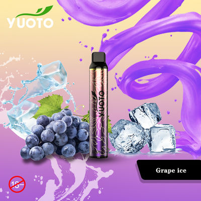 Yuoto Luscious 3000 Puffs Disposable Vape 1350 mAh ব্যাটারি 8.0 ML ই-জুস