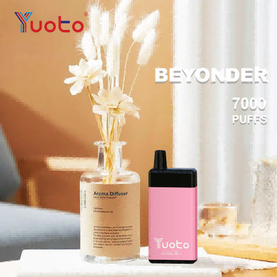 7000 Puffs Yuoto Beyonder ডিসপোজেবল ভ্যাপ রিচার্জেবল 650 MAH