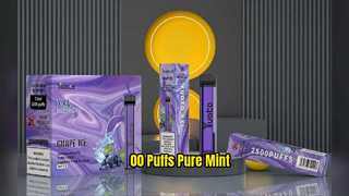 Yuoto XXL Mint 00 Puffs দীর্ঘস্থায়ী