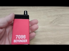 OEM ODM 7000 Puffs ফলের স্বাদ ডিসপোজেবল vape পড