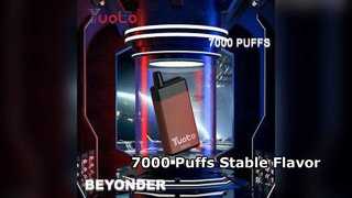 Yuoto Beyonder 7000 Puffs স্টেবল ফ্লেভার মেশ কয়েল